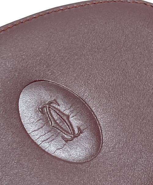 Cartier（カルティエ）Cartier (カルティエ) コインケース ボルドーの古着・服飾アイテム