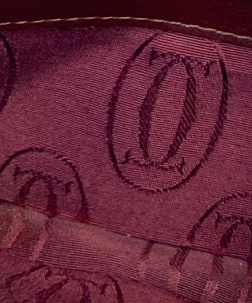 Cartier（カルティエ）Cartier (カルティエ) コインケース ボルドーの古着・服飾アイテム