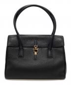 Salvatore Ferragamoサルヴァトーレ フェラガモ）の古着「ガンチーニ トートバック」｜ブラック