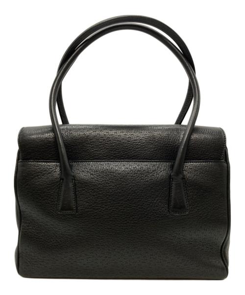 Salvatore Ferragamo（サルヴァトーレ フェラガモ）Salvatore Ferragamo (サルヴァトーレ フェラガモ) ガンチーニ トートバック ブラックの古着・服飾アイテム