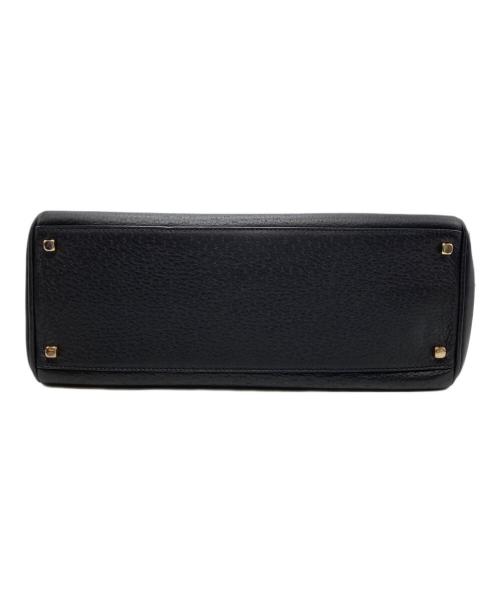 Salvatore Ferragamo（サルヴァトーレ フェラガモ）Salvatore Ferragamo (サルヴァトーレ フェラガモ) ガンチーニ トートバック ブラックの古着・服飾アイテム