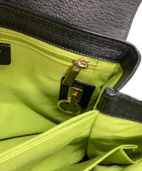 Salvatore Ferragamo（サルヴァトーレ フェラガモ）Salvatore Ferragamo (サルヴァトーレ フェラガモ) ガンチーニ トートバック ブラックの古着・服飾アイテム