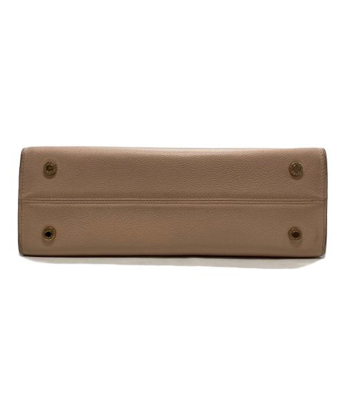 BVLGARI（ブルガリ）BVLGARI (ブルガリ) アルバ 2WAYバッグ グレー×ピンクの古着・服飾アイテム