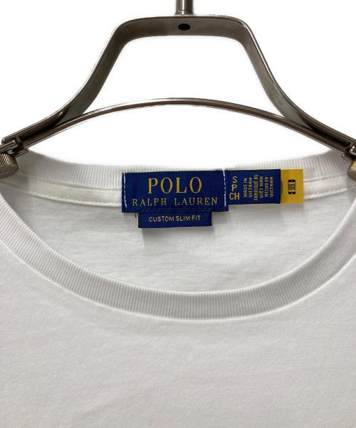 POLO RALPH LAUREN（ポロ・ラルフローレン）POLO RALPH LAUREN (ポロ・ラルフローレン) クラシック フィット Polo ベア ジャージー Tシャツ MNPOTSH1N822454 ホワイト サイズ:Sの古着・服飾アイテム