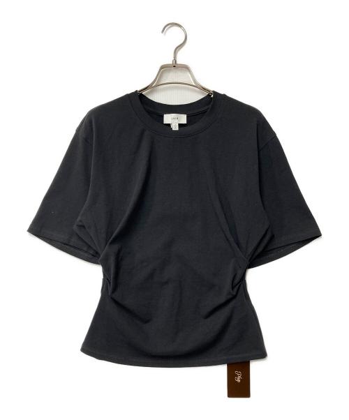 LVIR（エルブイアイアール）LVIR (エルブイアイアール) SIDE TUCKED JERSEY TOP ブラック サイズ:1の古着・服飾アイテム
