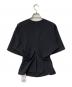 LVIR (エルブイアイアール) SIDE TUCKED JERSEY TOP ブラック サイズ:1：8000円