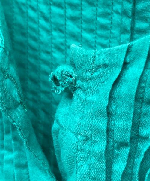 house of lotus（ハウスオブロータス）house of lotus (ハウスオブロータス) ギャザーワンピース 302210-14-390 グリーン サイズ:Mの古着・服飾アイテム