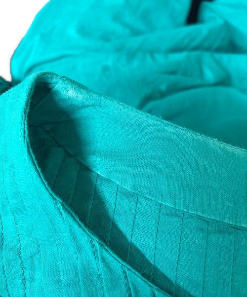 house of lotus（ハウスオブロータス）house of lotus (ハウスオブロータス) ギャザーワンピース 302210-14-390 グリーン サイズ:Mの古着・服飾アイテム