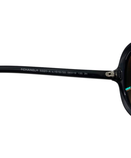 CHANEL（シャネル）CHANEL (シャネル) サングラス ブラック サイズ:56□19の古着・服飾アイテム