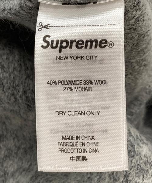 SUPREME（シュプリーム）SUPREME (シュプリーム) モヘヤ混ニットキャップ グレー サイズ:58cmの古着・服飾アイテム