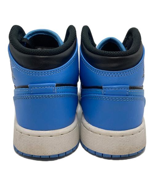 NIKE（ナイキ）NIKE (ナイキ) AIR JORDAN 1 MID ブルー×ブラック サイズ:23の古着・服飾アイテム