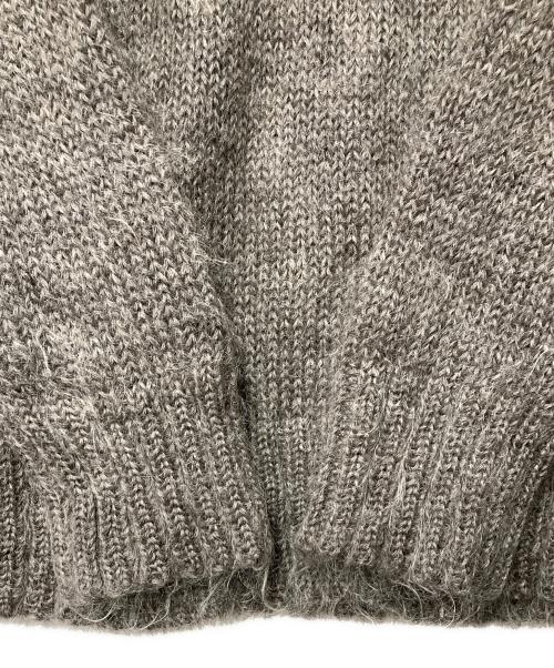 A BATHING APE（ア ベイシング エイプ）A BATHING APE (ア ベイシング エイプ) モヘアニット グレー サイズ:Lの古着・服飾アイテム