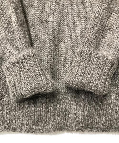 A BATHING APE（ア ベイシング エイプ）A BATHING APE (ア ベイシング エイプ) モヘアニット グレー サイズ:Lの古着・服飾アイテム