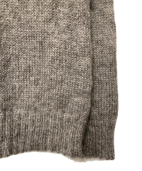 A BATHING APE（ア ベイシング エイプ）A BATHING APE (ア ベイシング エイプ) モヘアニット グレー サイズ:Lの古着・服飾アイテム