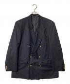 Burberry'sバーバリーズ）の古着「ダブル金釦ブレザー」｜ネイビー