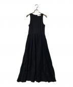 MARIHAマリハ）の古着「ノースリーブワンピース」｜ブラック