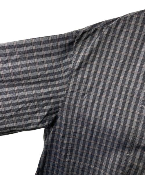 MAISON SPECIAL（メゾンスペシャル）MAISON SPECIAL (メゾンスペシャル) Prime-Over Shirt Coat プライムオーバーコート 11242311202  グレー×ネイビー サイズ:1の古着・服飾アイテム