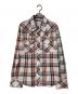 TMT（ティーエムティー）の古着「ウエスタンチェックシャツ TSH-S1203」｜ホワイト×レッド×ブルー