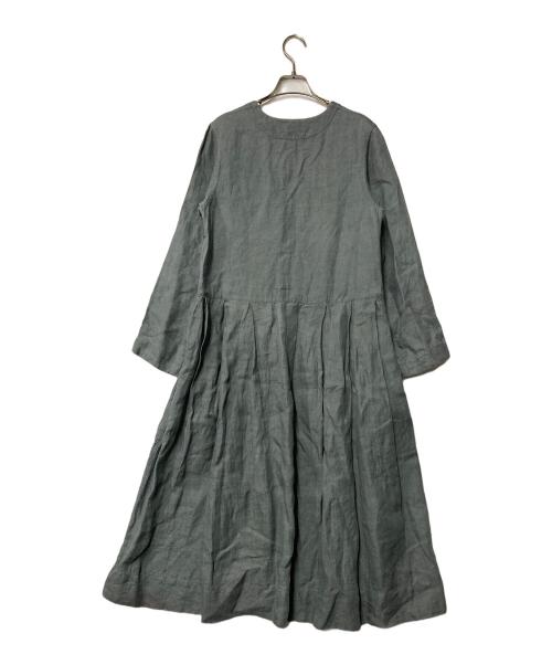 RAI-ATELIER（ライアトリエ）RAI-ATELIER (ライアトリエ) リネンワンピース ブルー サイズ:-の古着・服飾アイテム