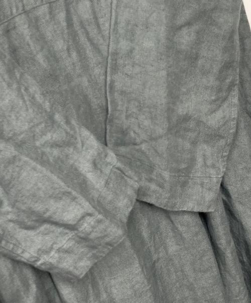 RAI-ATELIER（ライアトリエ）RAI-ATELIER (ライアトリエ) リネンワンピース ブルー サイズ:-の古着・服飾アイテム