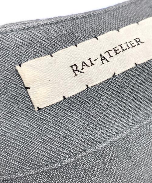 RAI-ATELIER（ライアトリエ）RAI-ATELIER (ライアトリエ) リネンワンピース ブルー サイズ:-の古着・服飾アイテム