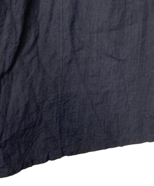 susuri（ススリ）susuri (ススリ) リネンワンピース ネイビー サイズ:Ｍの古着・服飾アイテム