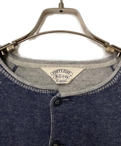 45R（フォーティファイブ・アール）45R (フォーティファイブ・アール) コットンジャケット インディゴ サイズ:表記なしの古着・服飾アイテム