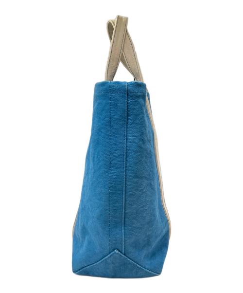45R（フォーティファイブ・アール）45R (フォーティファイブ・アール) 2号帆布のトートバック ブルーの古着・服飾アイテム