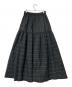 Sov. (ソブ) ラメボーダーティアードスカート ブラック サイズ:36：6000円