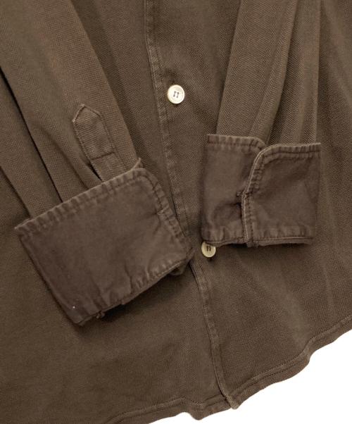 FEDELI（フェデーリ）FEDELI (フェデーリ) 長袖シャツ 7312941 ブラウン サイズ:48の古着・服飾アイテム