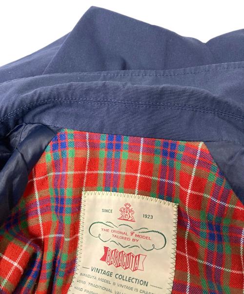 BARACUTA（バラクータ）BARACUTA (バラクータ) ステンカラーコート ネイビー サイズ:40の古着・服飾アイテム