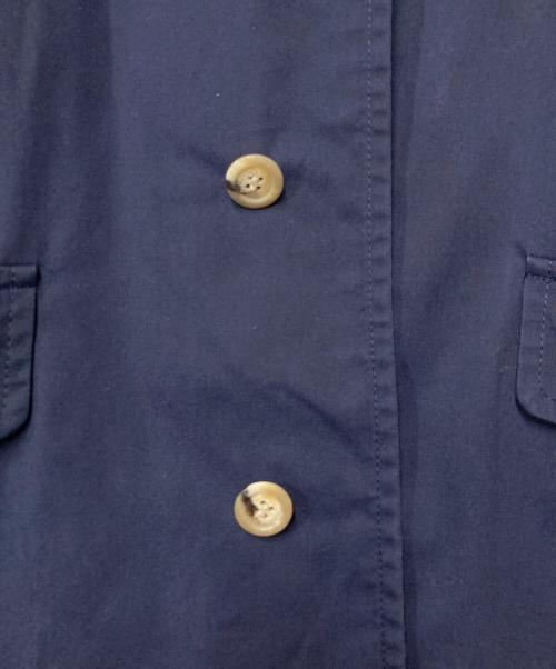 BARACUTA（バラクータ）BARACUTA (バラクータ) ステンカラーコート ネイビー サイズ:40の古着・服飾アイテム