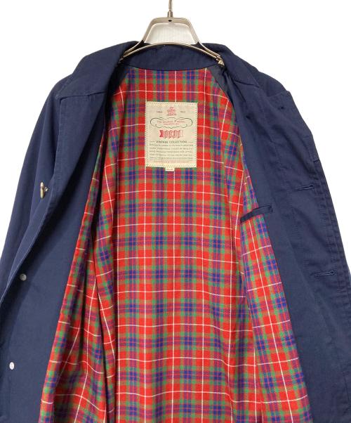 BARACUTA（バラクータ）BARACUTA (バラクータ) ステンカラーコート ネイビー サイズ:40の古着・服飾アイテム