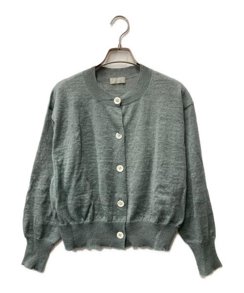 MARGARET HOWELL（マーガレットハウエル）MARGARET HOWELL (マーガレットハウエル) FINE LINEN カーディガン 578-3164003 グレー サイズ:2の古着・服飾アイテム