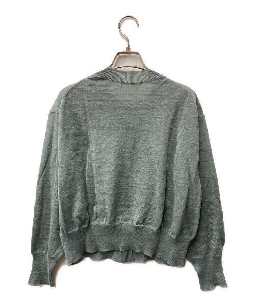 MARGARET HOWELL（マーガレットハウエル）MARGARET HOWELL (マーガレットハウエル) FINE LINEN カーディガン 578-3164003 グレー サイズ:2の古着・服飾アイテム