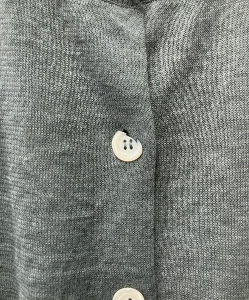 MARGARET HOWELL（マーガレットハウエル）MARGARET HOWELL (マーガレットハウエル) FINE LINEN カーディガン 578-3164003 グレー サイズ:2の古着・服飾アイテム