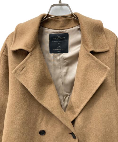 23区（ニジュウサンク）23区 (ニジュウサンク) MANTECOPure リバーコート SCWOCW05081 ブラウン サイズ:38の古着・服飾アイテム