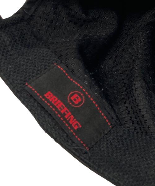 BRIEFING（ブリーフィング）BRIEFING (ブリーフィング) FLAG LOGO CAP フラッグロゴキャップ BRG223M99 ブラック サイズ:FREEの古着・服飾アイテム