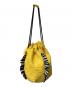BORDERS at BALCONY（ボーダーズアットバルコニー）の古着「巾着バッグ」｜イエロー