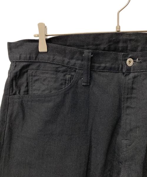 SEQUEL（シークエル）SEQUEL (シークエル) FRAGMENT DESIGN (フラグメントデザイン) デニムパンツ ブラック サイズ:Lの古着・服飾アイテム