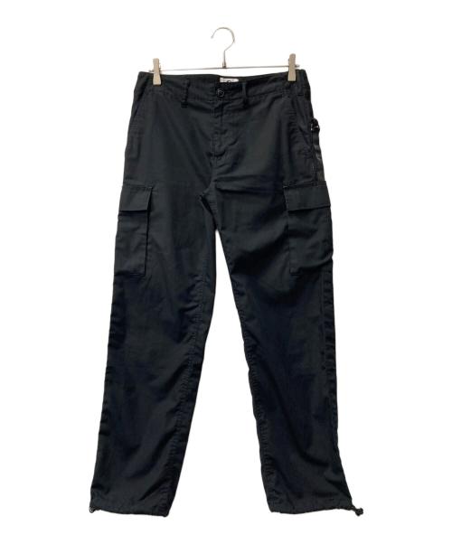 GOODENOUGH（グッドグリーフ）GOOD ENOUGH (グッドイナフ) ADJUSTABLE LENGTH CARGO PANTS ブラック サイズ:Ｍの古着・服飾アイテム
