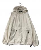KEBOZケボズ）の古着「SUPPLEX NYLON ANORAK PARKA サプレックスナイロンアノラックパーカー」｜アイボリー
