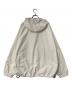 KEBOZ (ケボズ) SUPPLEX NYLON ANORAK PARKA サプレックスナイロンアノラックパーカー アイボリー サイズ:LARGE：7000円
