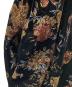 中古・古着 Ameri (アメリ) FLOWER PRINT VELOUR PANTS フラワープリントベロアパンツ 0124208210690 ブラック サイズ:S：8000円