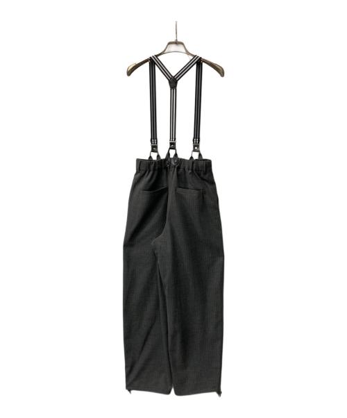 Ameri（アメリ）Ameri (アメリ) MANNISH BALLOON SUSPENDERS PANTS マニッシュバルーンサスペンダーパンツ 0124208810080 グレー サイズ:Sの古着・服飾アイテム