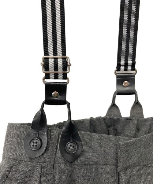 Ameri（アメリ）Ameri (アメリ) MANNISH BALLOON SUSPENDERS PANTS マニッシュバルーンサスペンダーパンツ 0124208810080 グレー サイズ:Sの古着・服飾アイテム
