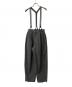 Ameri（アメリ）の古着「MANNISH BALLOON SUSPENDERS PANTS マニッシュバルーンサスペンダーパンツ 0124208810080」｜グレー