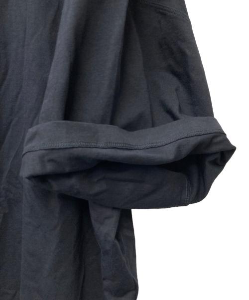 JIL SANDER（ジルサンダー）JIL SANDER (ジルサンダー) モックネック オーバーサイズTシャツ KKJMZN0004 ネイビー サイズ:Mの古着・服飾アイテム