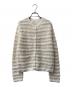 ADAWAS（アダワス）の古着「FRINGE KNIT CARDIGAN フリンジニットカーディガン ADWS-401-10」｜アイボリー