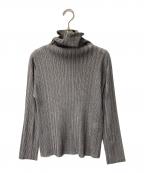 PLEATS PLEASEプリーツプリーズ）の古着「RIB PLEATS BASICS/リブプリーツベーシック」｜グレー